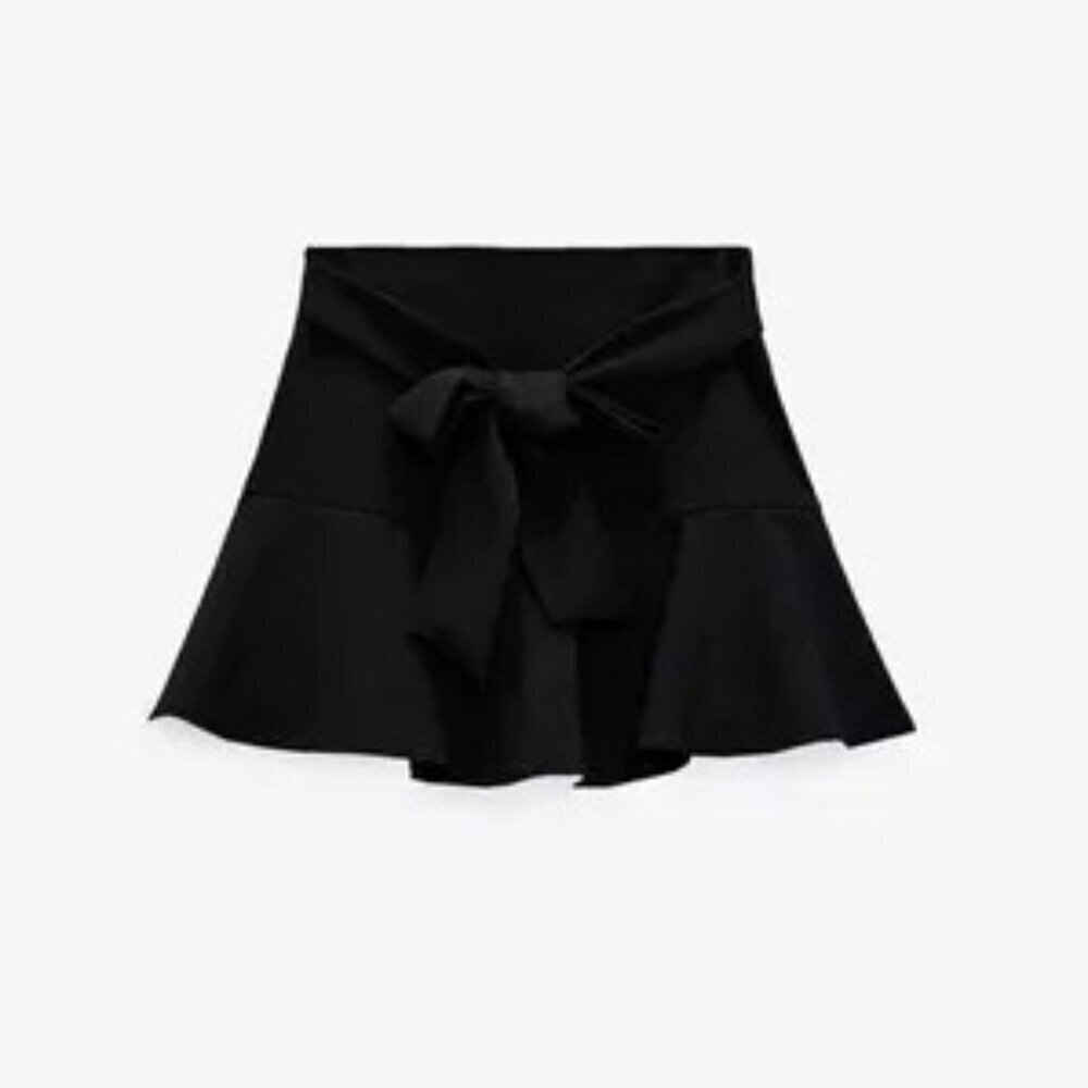 ZARA Short Skirt Short in black, size L 7484/028/800
